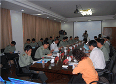 2008年5月21日南京军区司令员赵克石等一行领导到访
