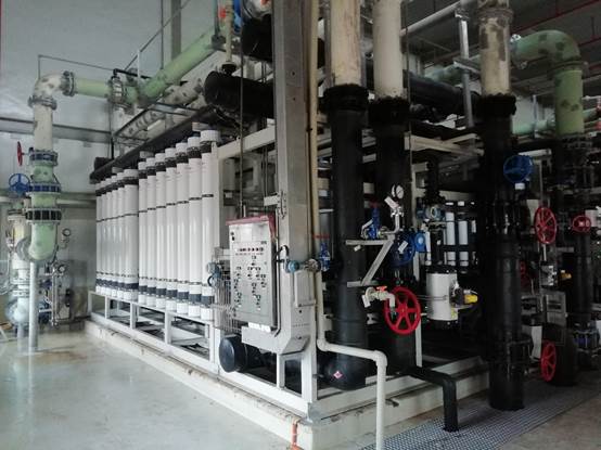 The Philippine seawater desalination project undertaken by HWTT successfully produced water